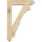 Ekena Millwork Balboa Arts and Crafts Rough Sawn Bracket w/ Offset Brace, Douglas Fir, 6"W x 24"D x 36"H BKT0604X24X36BOA03RDF - alternate 3
